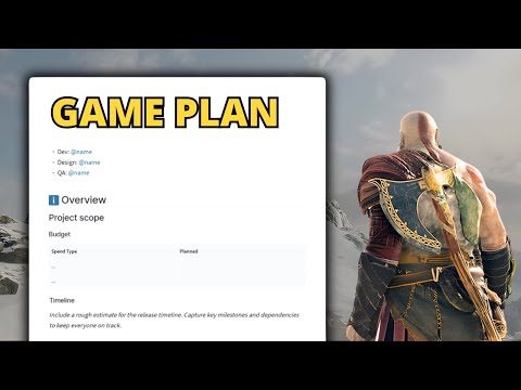 How to Plan a Game You’ll Actually Finish