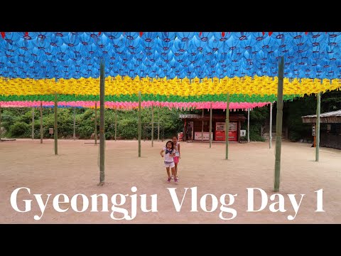 Gyeongju Family Travel Vlog (Day 1) South Korea Travel Guide for Families