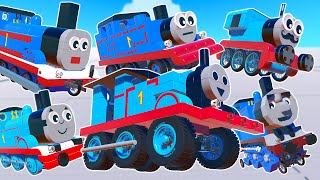 I Used Only Thomas To Beat My Brother In Trailmakers!