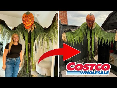 AMAZING 7FT Animated Pumpkin Scarecrow For Halloween 2024!