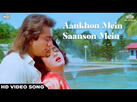 Aankhon Mein Saanson Mein (HD)  Video Song | Insaaf Apne Lahoo Se | Sanjay Dutt | Sonam | Farha Naaz