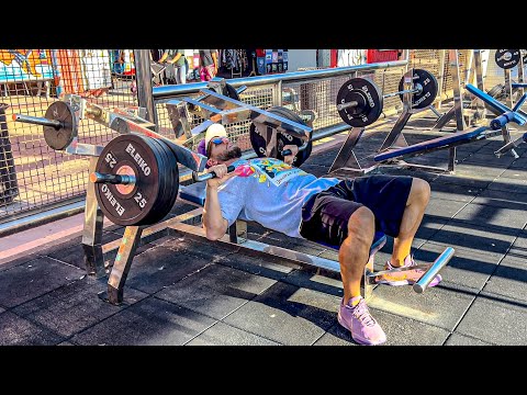 TRENING MUSCLE BEACH I DZIEŃ JEDZENIA W LOS ANGELES 🌴🔥