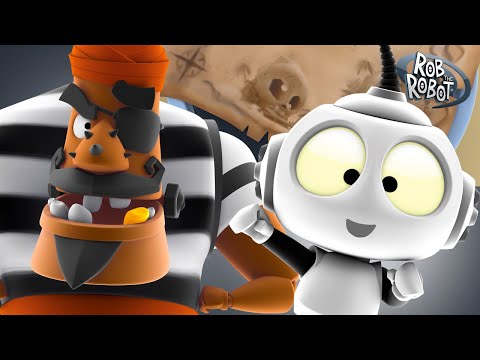 Arr Marks The Spot | Rob The Robot | Preschool Learning