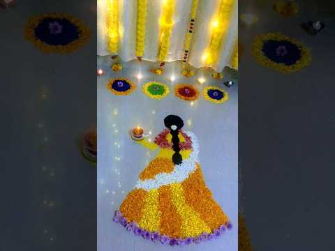 #flowerdesign #flowerrangoli #flowers
