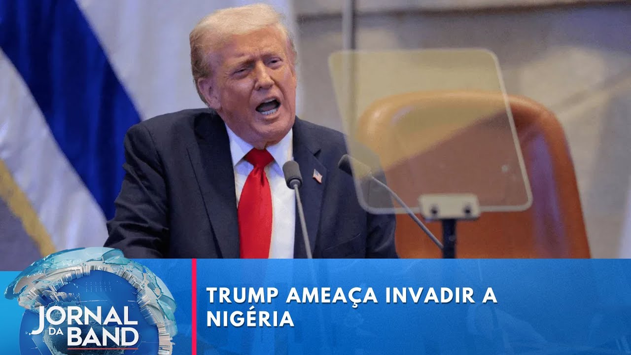 Trump ameaça invadir a Nigéria | Jornal da Band
