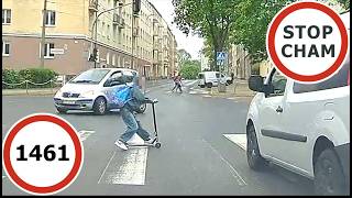 Stop Cham #1461 - Niebezpieczne i chamskie sytuacje na drogach