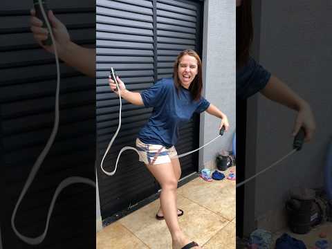 quando o pai da permissão pra filha pular corda 😂 #shorts