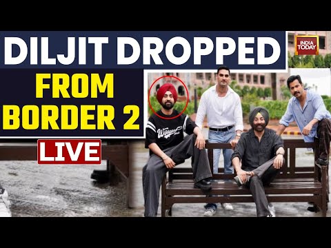 Diljit Dosanjh-Hania Amir Controversy LIVE | Diljit Dosanjh Reportedly Dropped from 'Border 2'