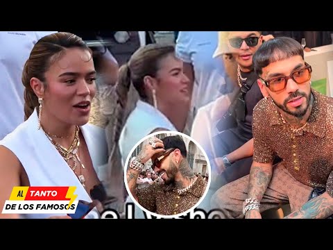 MIRA! 😲 Karol G y Anuel AA coinciden en París durante la Semana de la Moda
