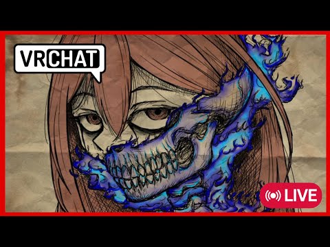 【VRCHAT】 Spoopy World Hopping  ~! 💄💀🐙🗿🎼👧
