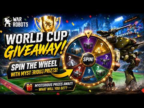 War Robots - Spin The Wheel Giveaway Throw Down! Update 12.2 #WarRobots