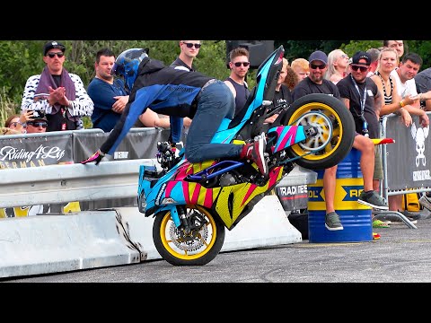 Tall Rider Stunt Style