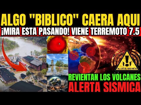 URGENTE DAN ADVERTENCIA DE DILUVIO BÍBLICO! ALERTA DE TERREMOTO SE ROMPE EL SILENCIO