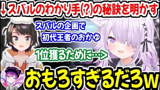 常人には中々真似することのできない声帯を持つスバルの古の企画で初代王者となった秘訣を明かす猫又おかゆw【ホロライブ切り抜き/猫又おかゆ/大神