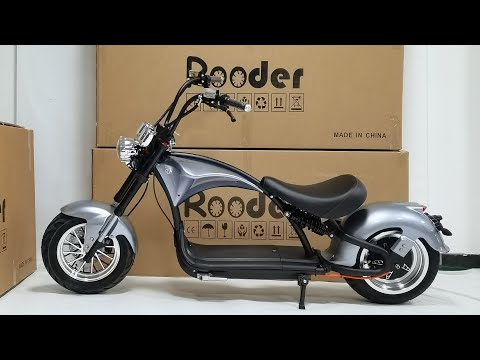 How to adjust the speed of Rooder mangosteen chopper electric scooters m1 and m1p