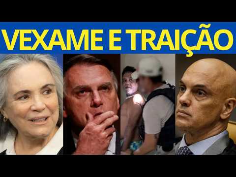 REGINA DUARTE TRAI BOLSONARO E VIRA FOLHA AO VIVO!! BOLSONARISTA DESAFIOU MORAES E FOII PRA JAULA!!!