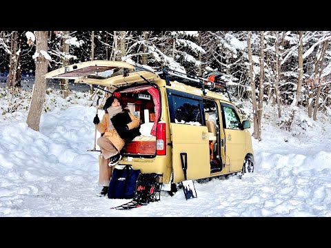 冬の北海道で車生活。寒さや凍結を乗り切るための工夫。