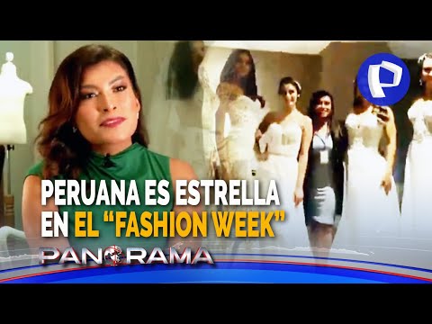 De Puente Piedra a Nueva York: peruana es la estrella en el “Fashion Week” más importante del mundo