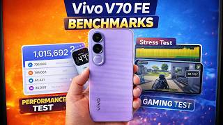 Vivo V70 FE Performance Test - 1M+ Antutu? BGMI + Battery Test