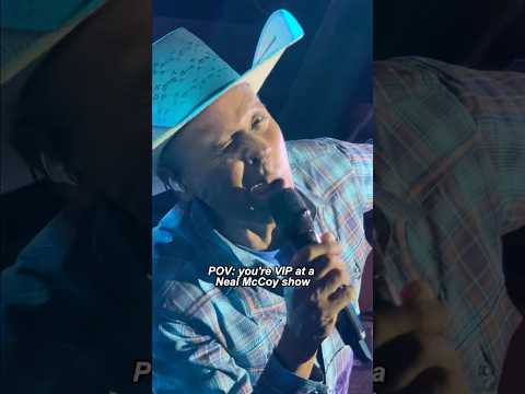 POV: you’re VIP at a Neal McCoy show 🤭 #countrymusic #90smusic #2000s