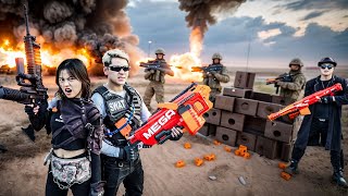 LTT Nerf War: SEAL X Nerf Guns Takes on Armed Robbers in High-Stakes Battle!