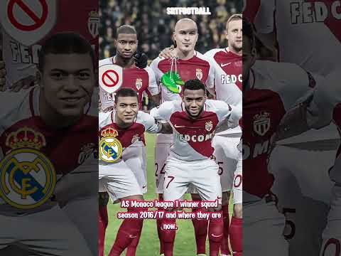 AS Monaco league 1 winner season 2016/and their current club #viralshort #asmonaco #leagueone