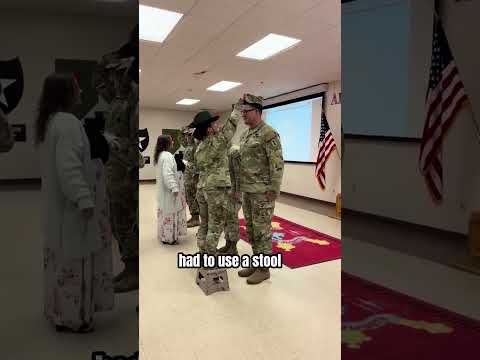 They Made This Military Tradition Adorable!👏