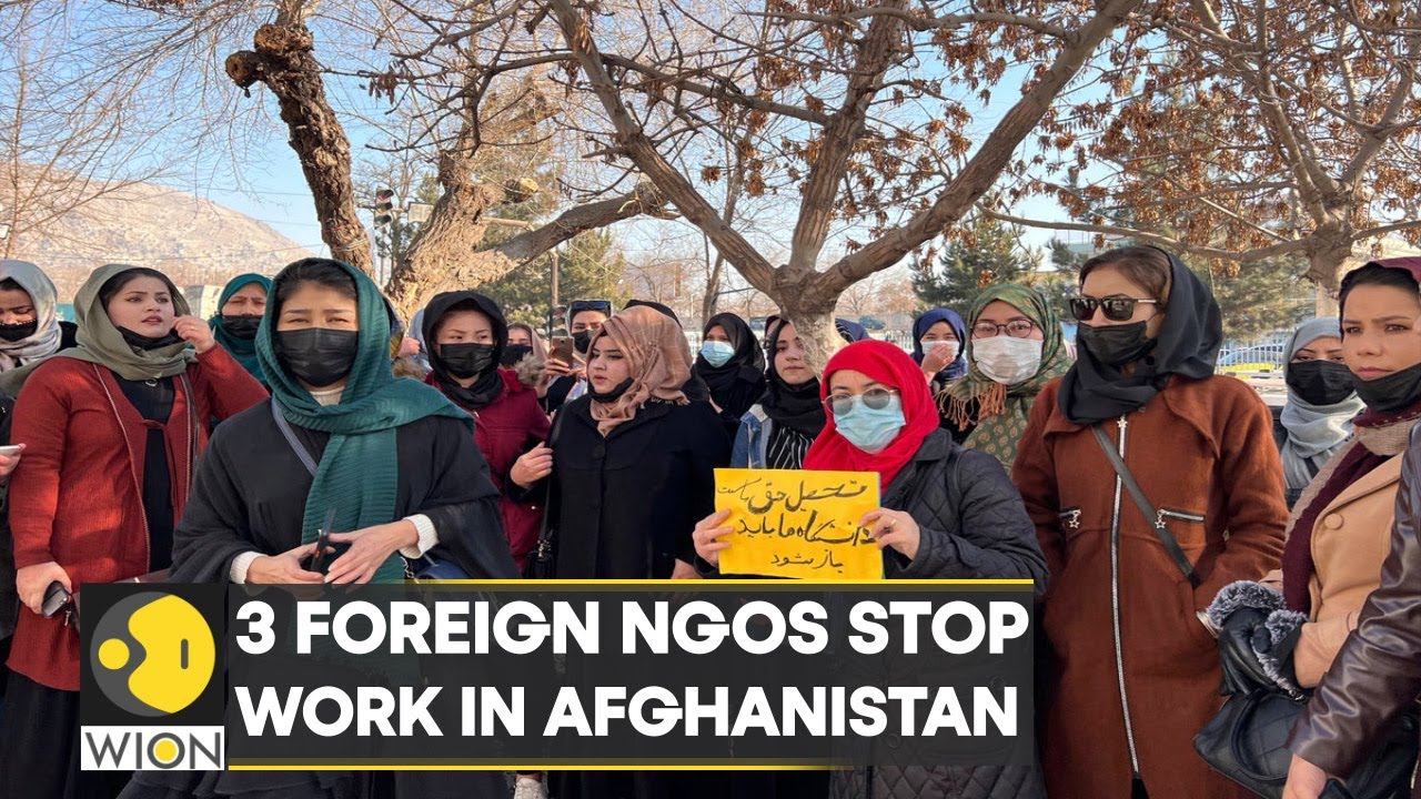 Afghanistan: Global backlash grows against Taliban, NGOs suspend their work in the country