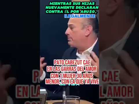 Patricio Cavezut en las garras del amor con 1 mujer guapísima 30 años menor y ya viven juntos