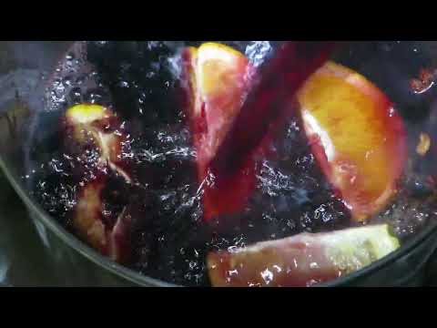 VINO CALIENTE Glühwein [Para amenizar las fiestas] 😇😜🤭