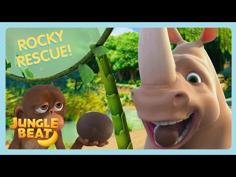 Rocky Rescue | Jungle Beat: Monkey Cartoon | Full Episodes | Kids Cartoon 2024 | WildBrain Bananas