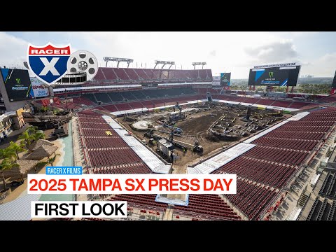 Tampa SX Press Day Interviews and Raw Riding: ft. Vialle, Hampshire, Kitchen, and More