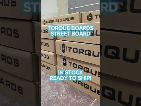 Torqueboards Street Electric Skateboards In Stock Ready to Ship! #electricskateboard #esk8 #fyp