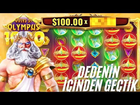 GATES OF OLYMPUS 1000 TÜRKÇE ⚡ DEDENİN İÇİNDEN GEÇTİK !! #slotoyunları