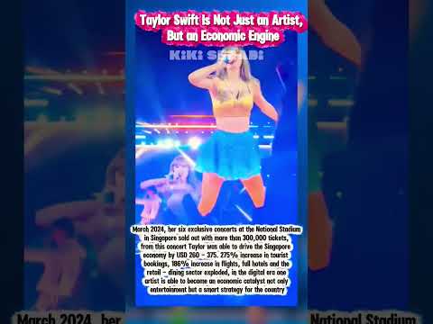 Taylor Swift Is Not Just an Artist, But an Economic Engine #shorts #taylorswift