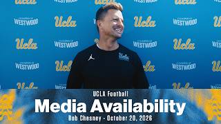 UCLA Football Media Availability - Coach Chesney (Oct. 20, 2026)