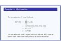Parameter Estimation and EM Algorithm