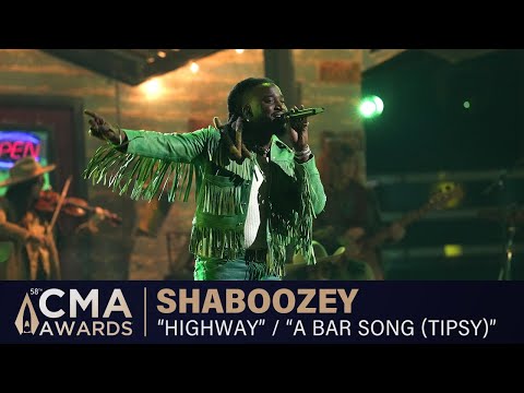 Shaboozey – “Highway” / “A Bar Song (Tipsy)” medley | Live at CMA Awards 2024