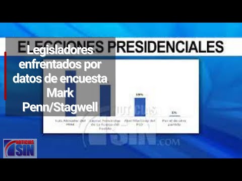 Legisladores enfrentados por datos de encuesta Mark Penn/Stagwell