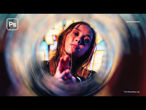 Easy and Simple Radial/Spin Blur Effect | Adobe Photoshop