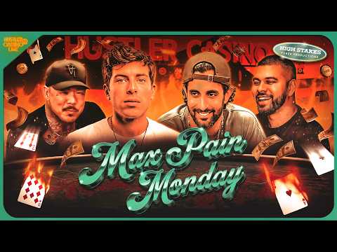 New Video from Hustler Casino Live: MAX PAIN MONDAY w/ Hoodie Allen, Cash Money, JT & Sickest Fool! Commentary by DGAF