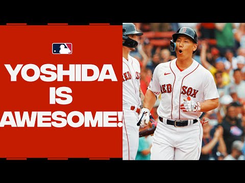 Masataka Yoshida is taking MLB by storm!! He's having a great rookie year! | First Half Highlights video clip