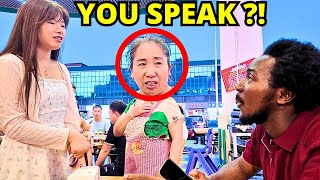 I SHOCKED Chinese women with FLUENT CHINESE and this happened next...