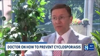 YouTube video thumbnail: Doctor: ‘Don’t Panic’ as Michigan Tracks Cyclosporiasis Outbreak