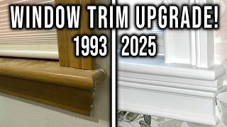 How to Upgrade Your Interior Window Trim and Sill | Transform Your Windows with This Easy DIY!