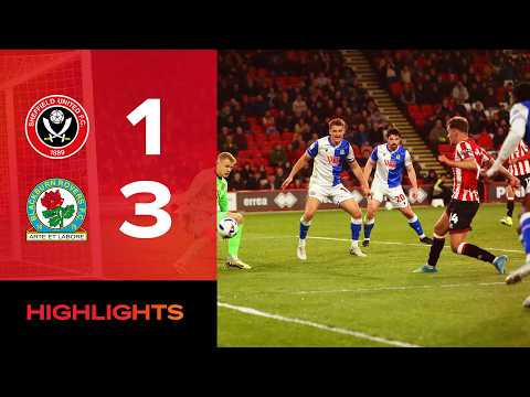 Temps forts du match Sheffield - Blackburn