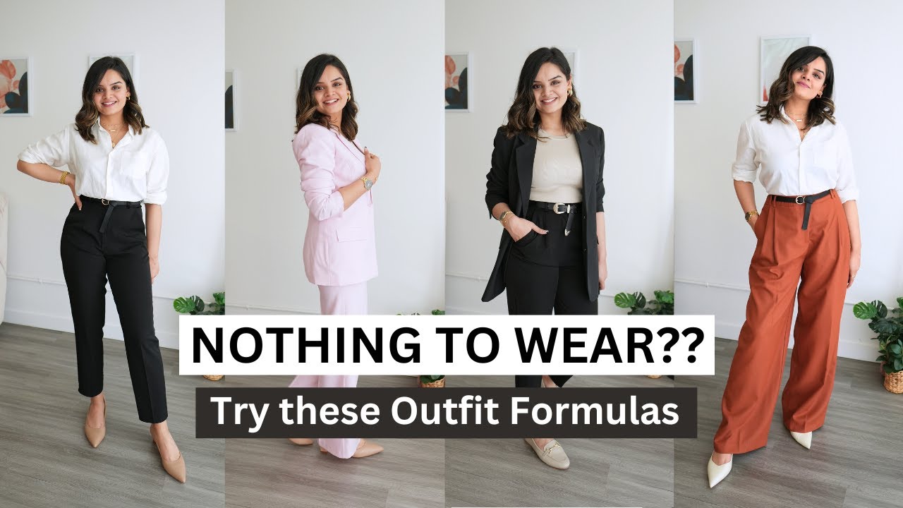 Office Outfit Formulas When You Feel You Have Nothing to Wear