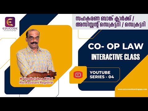 LIVE INTERACTIVE CLASS CO-OP LAW  @ 08:00 PM