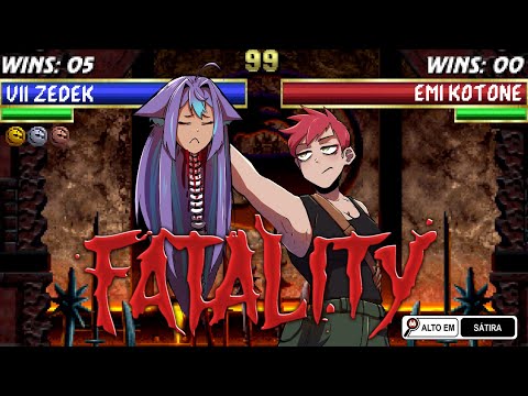 Vii Zedek  FOI BRUTAL contra a Emi Kotone (ACABOU💀)
