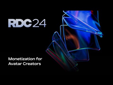 Monetization for Avatar Creators